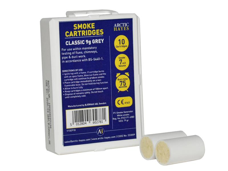 Smoke Cartridges Classic 9g White (Pack 10)