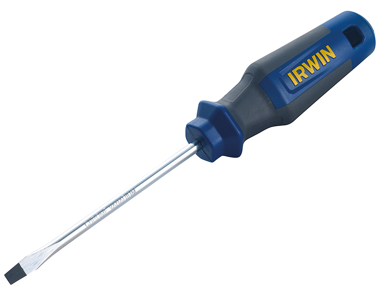 Pro Comfort Screwdriver, Flared Slotted