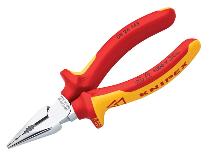VDE High Leverage Needle Nose Pliers 145mm