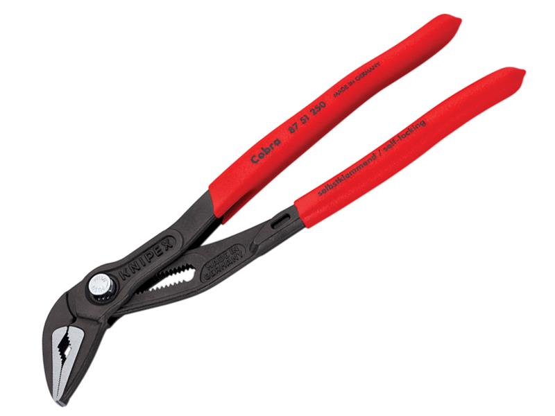 Cobra® ES Extra Slim Water Pump Pliers PVC Grip 250mm - 34mm Capacity