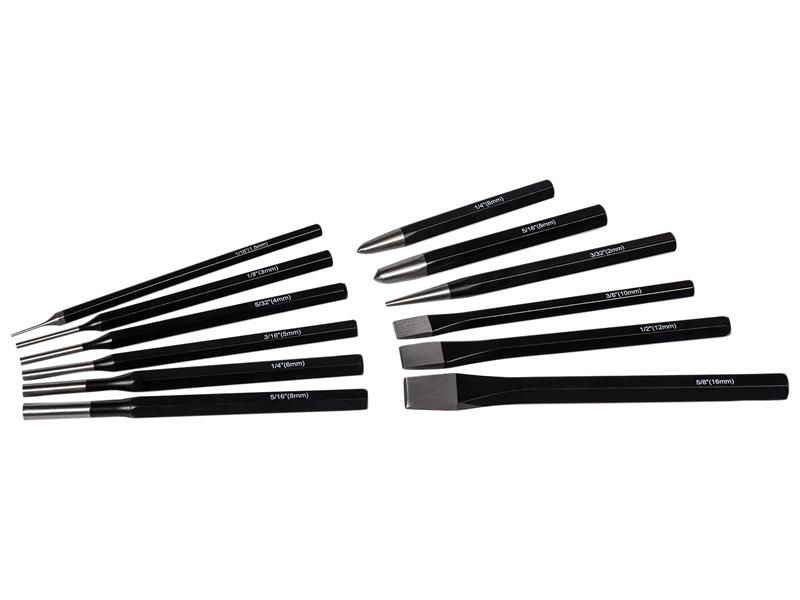 Punch & Chisel Set 12 Piece Stronghold Global